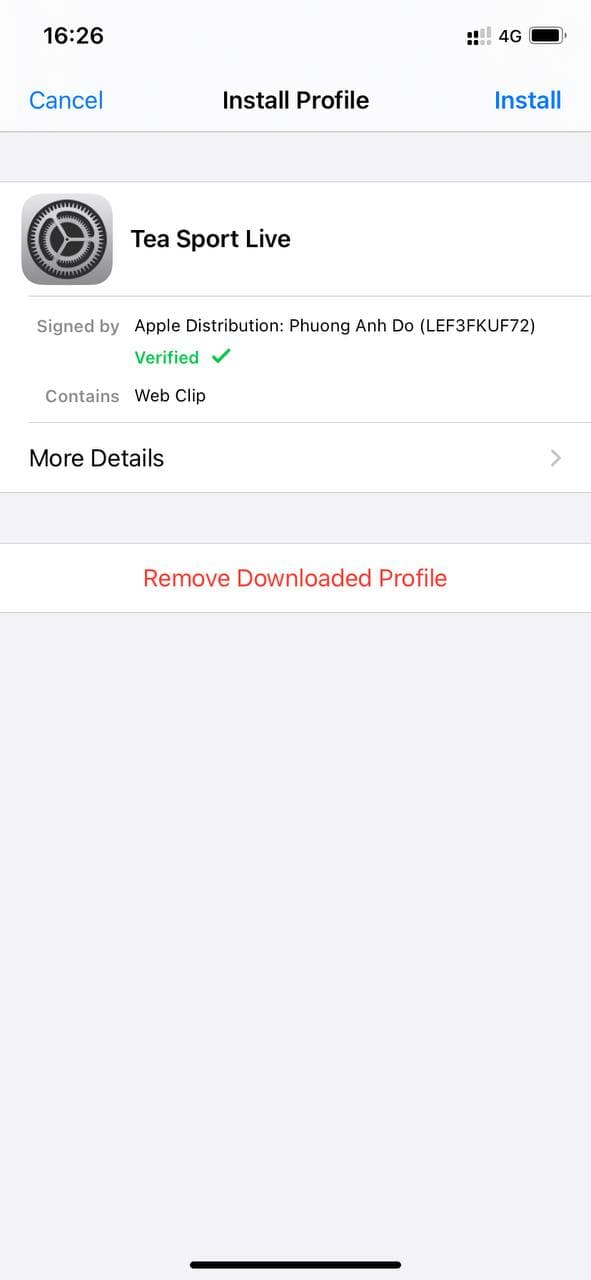 Full Guide to Installing Tea Sport on iOS
