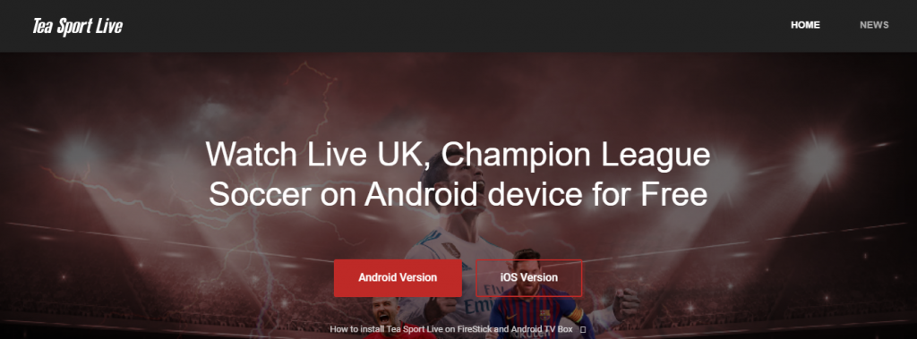 Best free live football streaming app for Android - 1