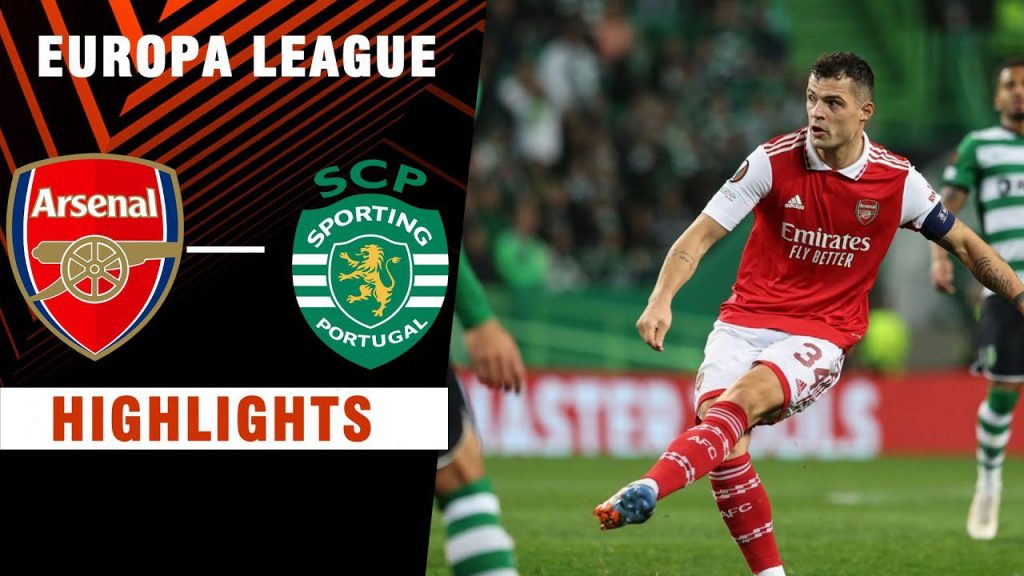 Arsenal Vs Sporting Match: Results And Highlight (1)